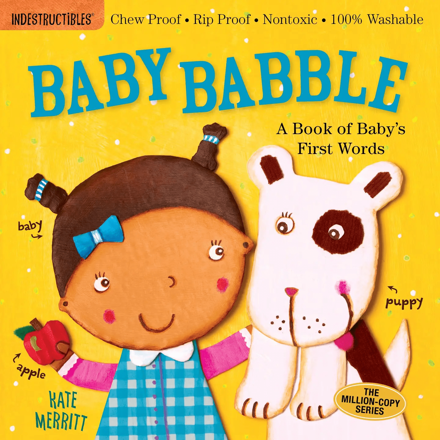 Indestructibles: Baby Babble: A Book of Baby's First Words - Yummies Likkle Market