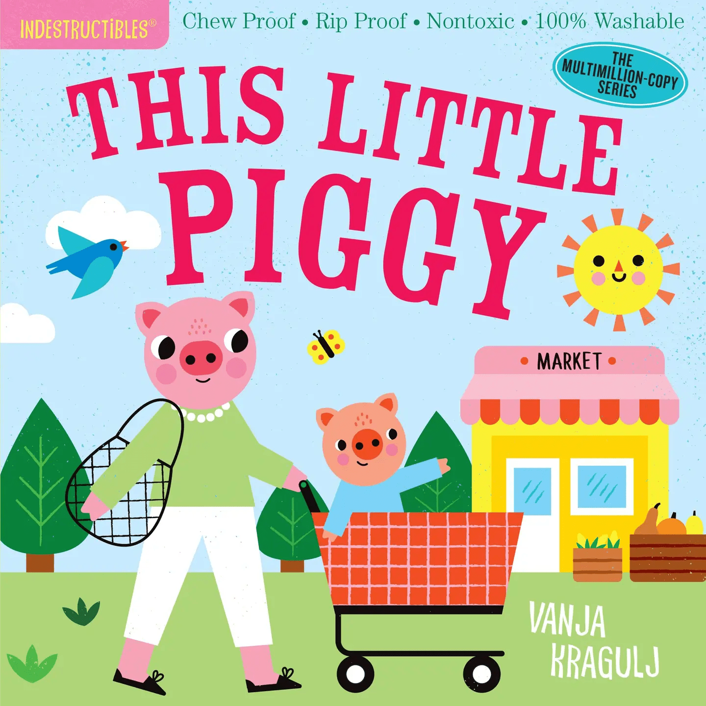 Indestructibles: This Little Piggy - Yummies Likkle Market