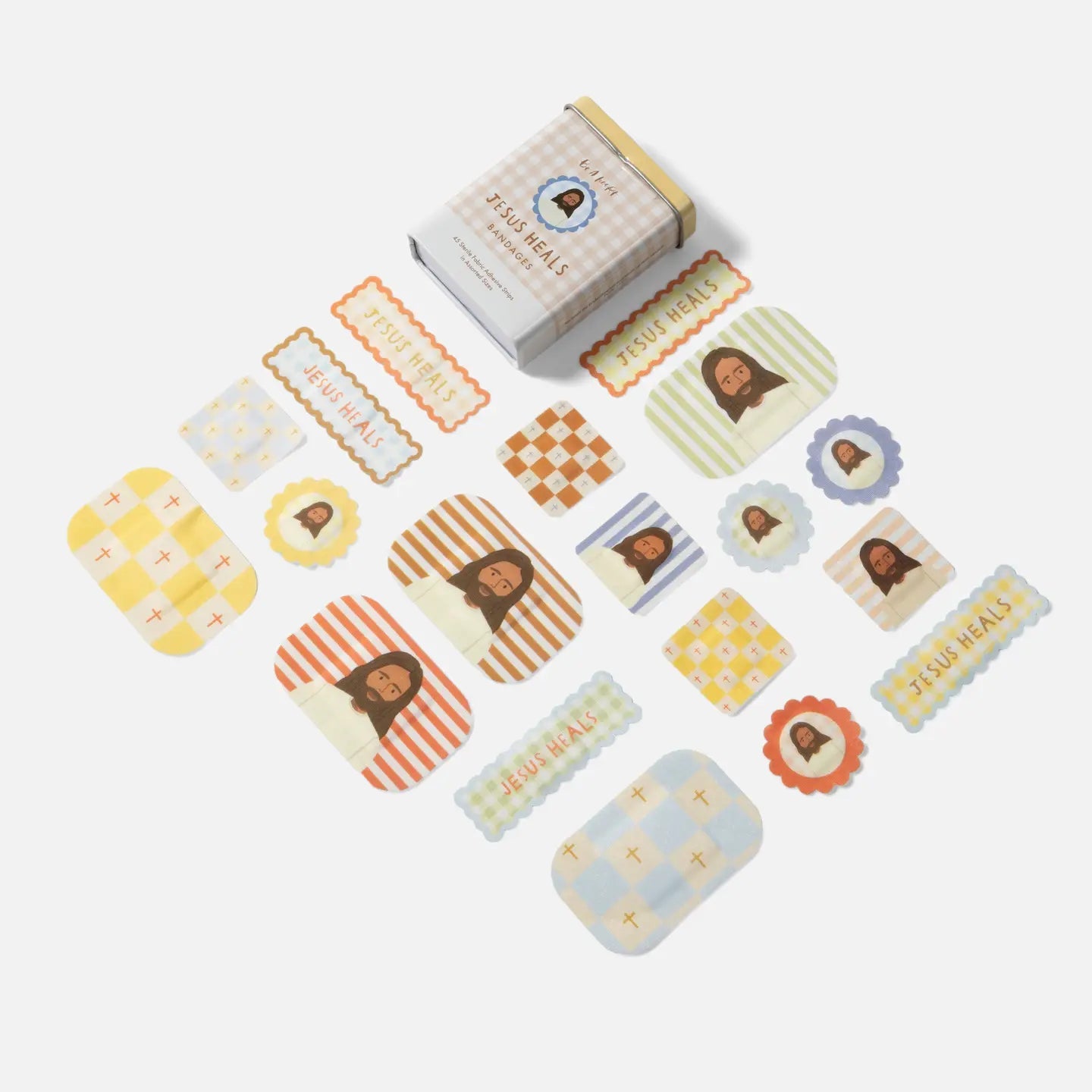 Jesus Heals Bandages® – Assorted Fabric Cottage Collection - Yummies Likkle Market