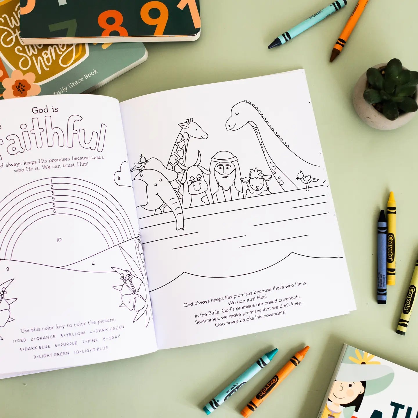 Our Great God - Kids Coloring Book - Yummies Likkle Market